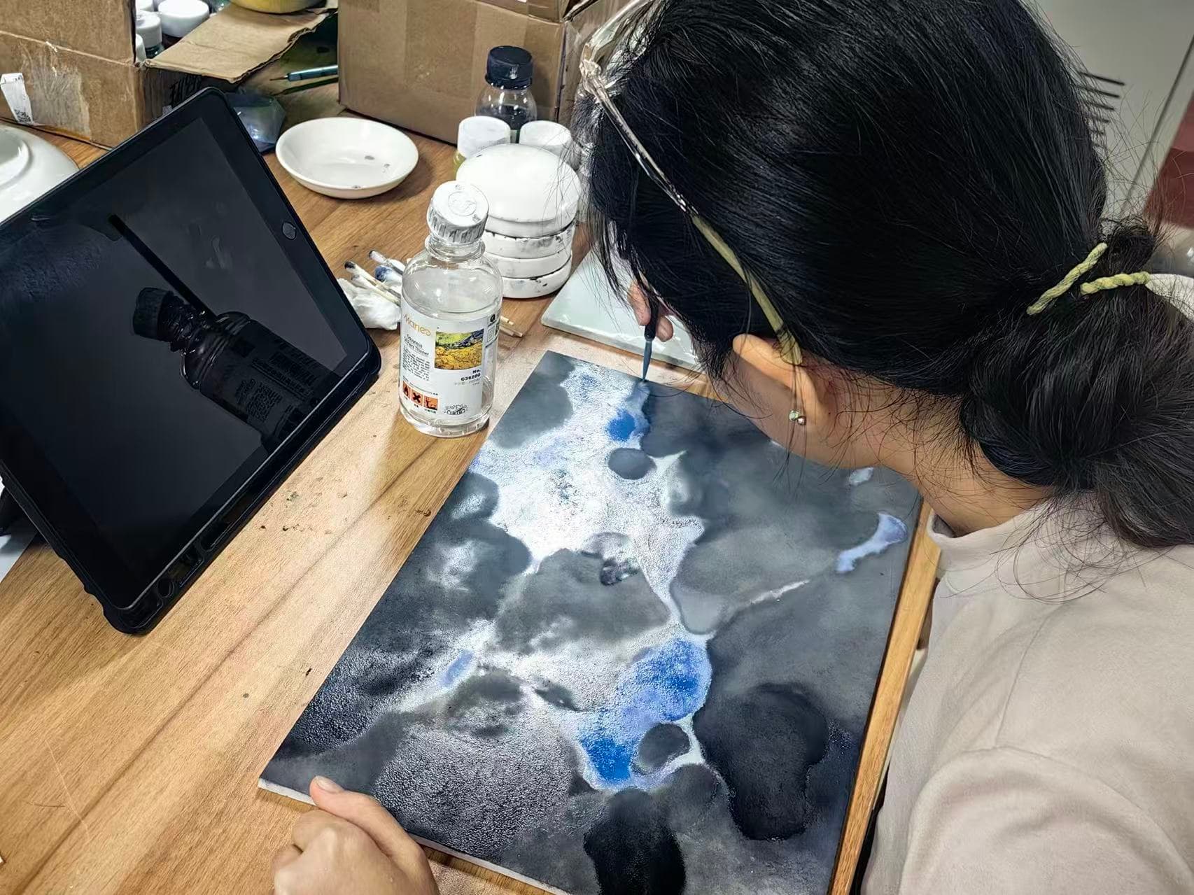 Painting process